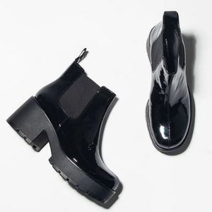 Dioon Patent Chelsea Boot
